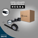 Cinta Aislante Electrica Negra