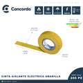 Cinta Aislante Electrica Amarilla