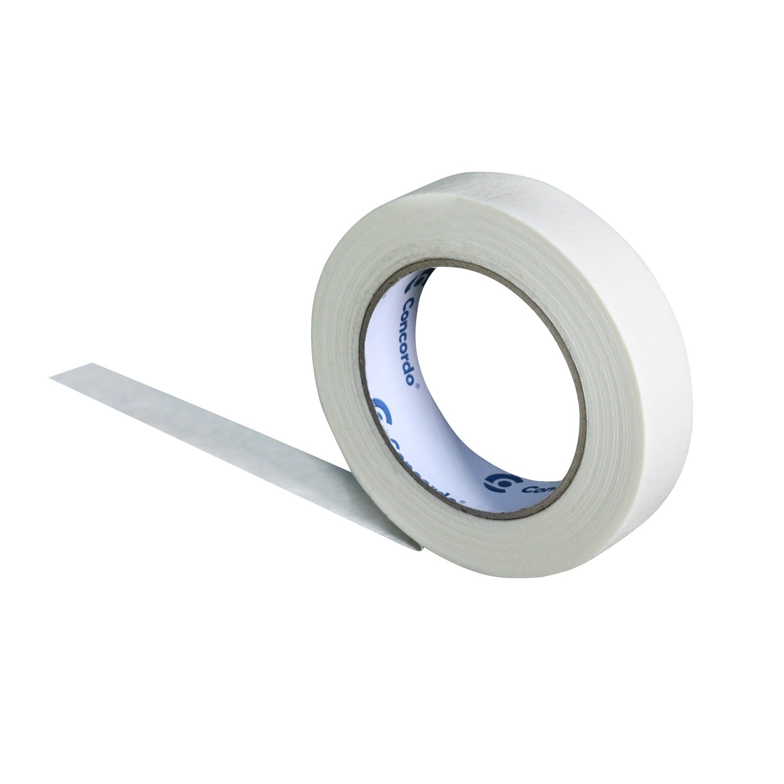 Caja De Cinta Masking tape 54mX25mm Color Blanco 1"pulgada