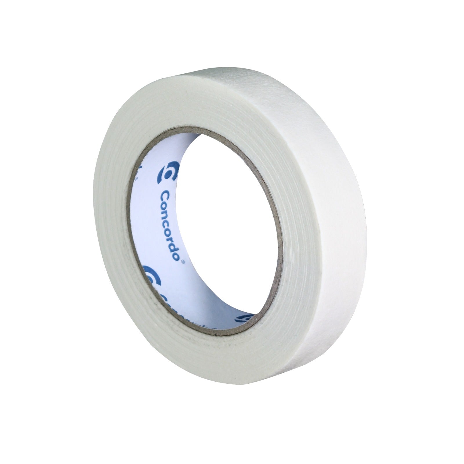 Caja De Cinta Masking tape 54mX25mm Color Blanco 1"pulgada