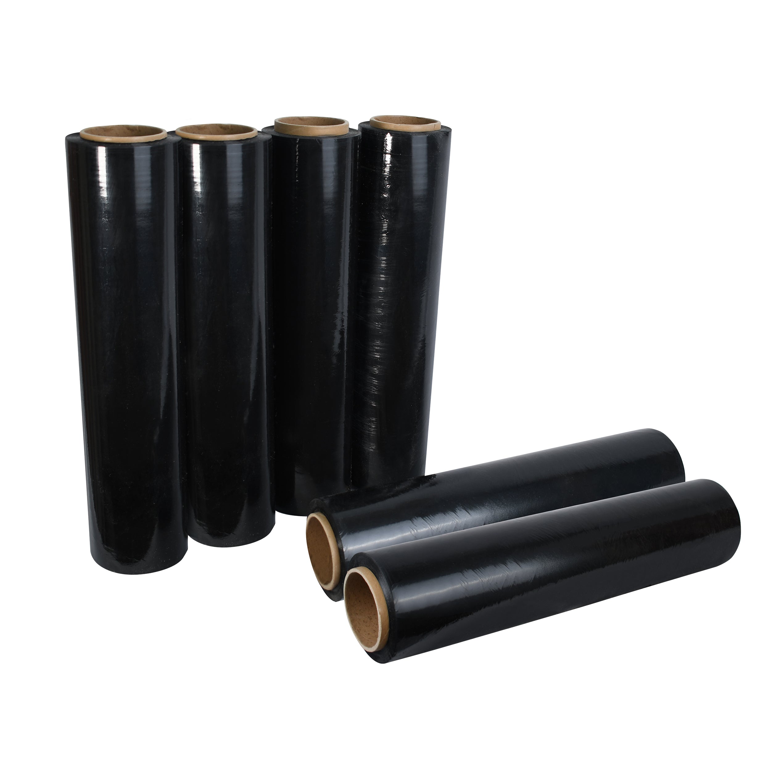Playo 6 rollos Negro Calibre 80-PL6