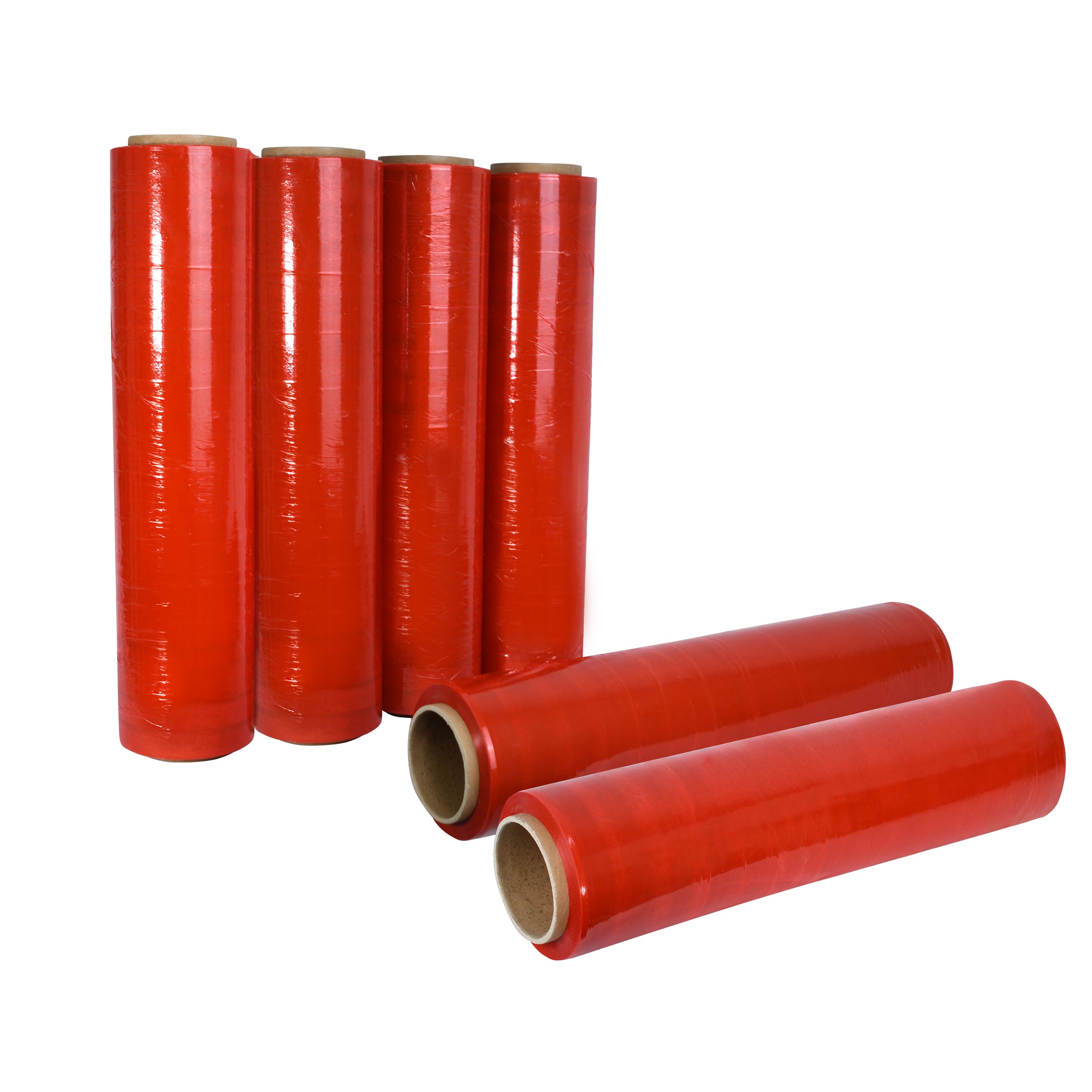 Playo 6 Rollos Rojo Calibre 80-PL6