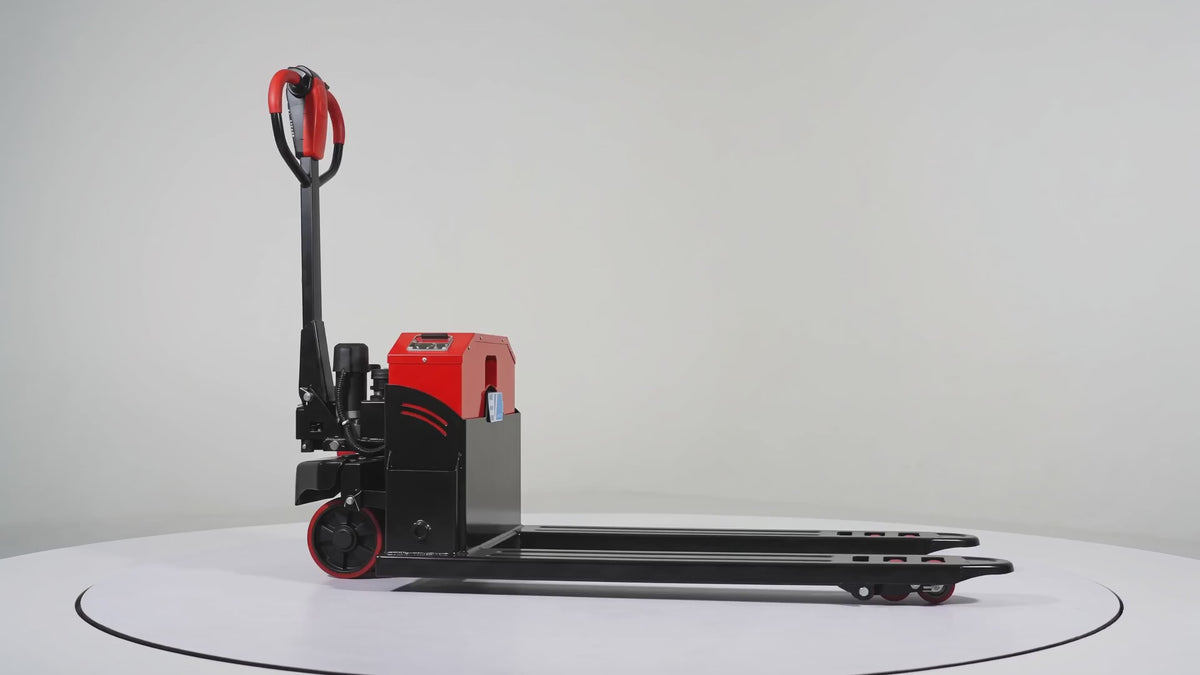 Patín Transpaleta Eléctrica de carga pesada 3 toneladas color Rojo - 8427109000-RO