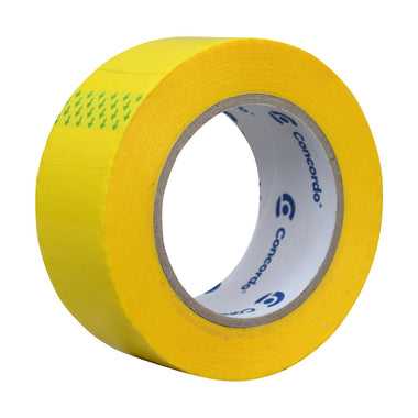 Caja De Cinta 150m x 48mm 36pz Color Amarilla-CINAMA