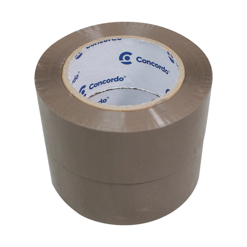 Caja De Cinta 150m x 48mm 36pz Color Canela-CC